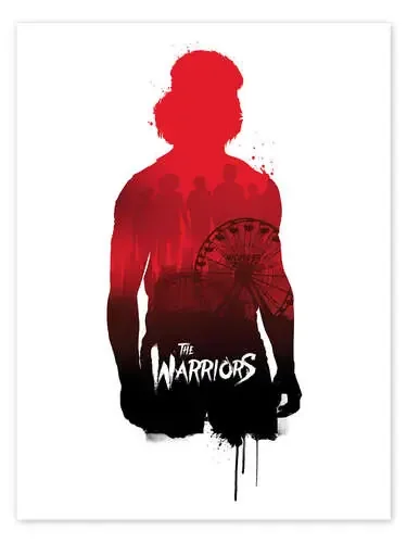 Los guerreros (inglés) de Golden Planet Prints