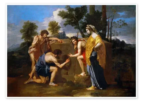 Los pastores de Arcadia de Nicolas Poussin akg-images