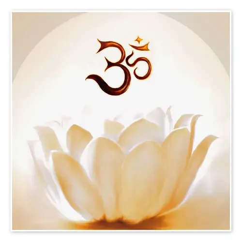 Lotus con Om de Christine Ganz
