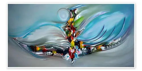 Luz azul de Theheartofart Gena