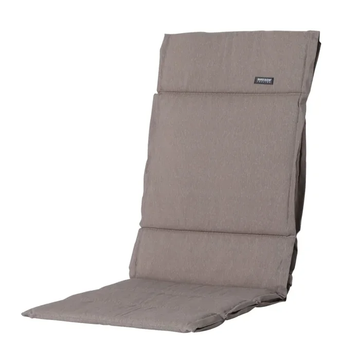 Madison Cojín para silla Panama fibra gris taupé 125×50 cm