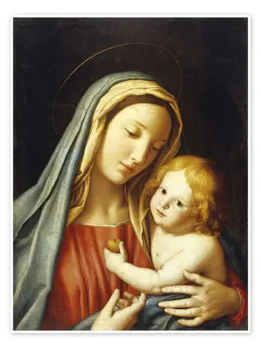 Madonna with Child de Il Sassoferrato Bridgeman Images