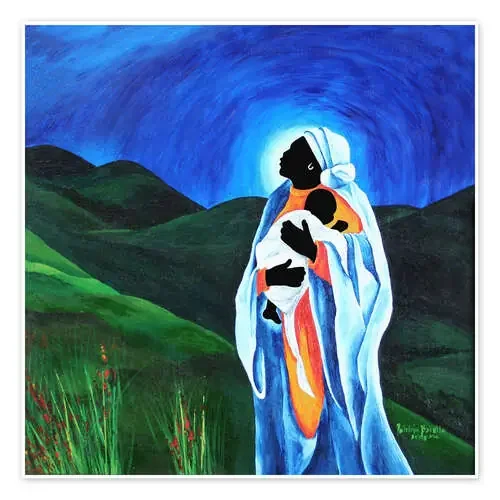 Madonna y el niño – Esperanza para el mundo, 2008 de Patricia Brintle Bridgeman Images