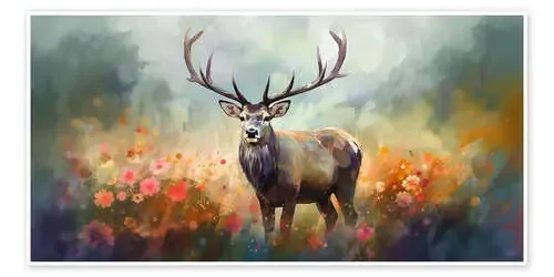 Majestic Stag I de Michael artefacti