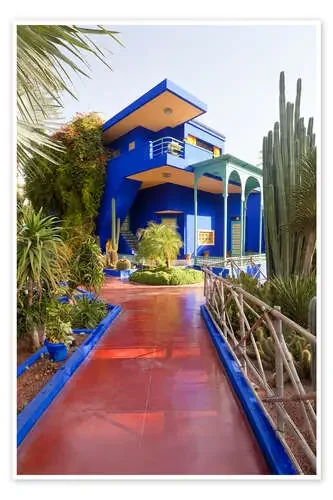 Majorelle Gardens, Marrakesh de Gavin Hellier Robert Harding