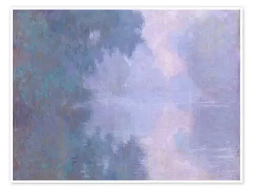 Mañana en el Sena en Giverny de Claude Monet Master Collection