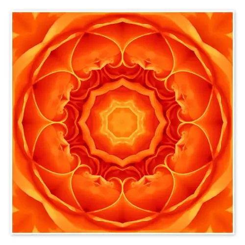 Mandala, amor cálido de Dolphins DreamDesign