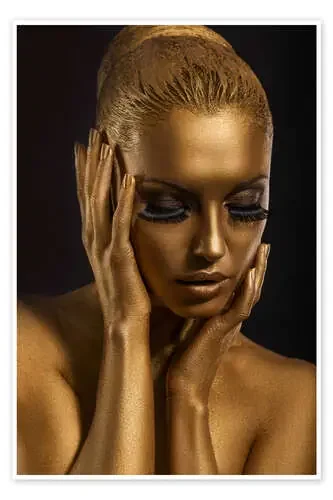 Maquillaje dorado Editors Choice