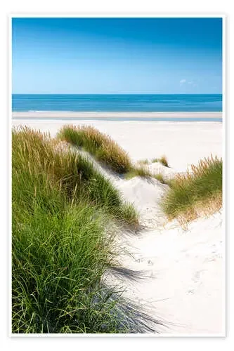 Mar del Norte – paisaje de dunas de Reiner Würz