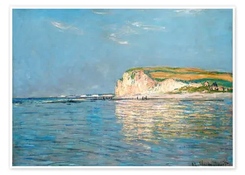 Marea baja en Pourville de Claude Monet Master Collection