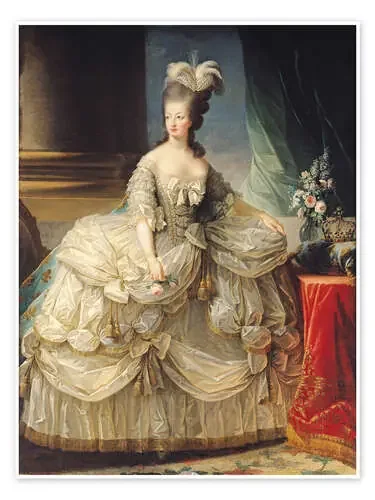 Marie Antoinette, Queen of France de Elisabeth Louise Vigee-Lebrun Bridgeman Images