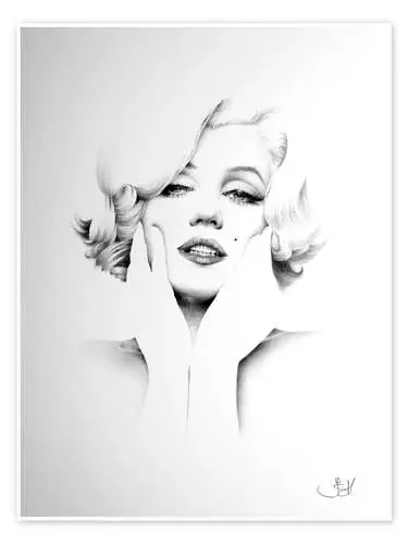 Marilyn Monroe III de Ileana Hunter