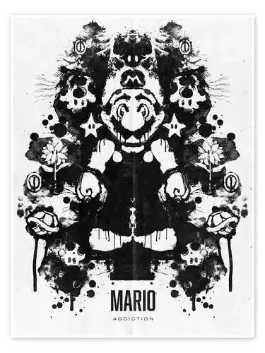 Mario Inkblot de Barrett Biggers