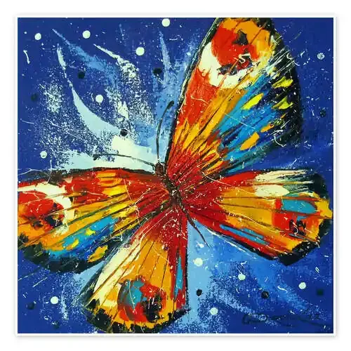 Mariposa en azul de Olha Darchuk
