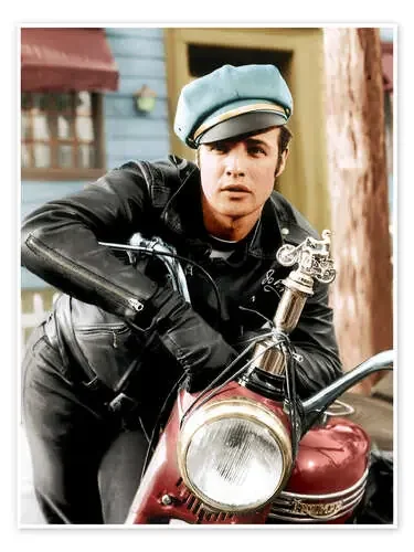 Marlon Brando como motociclista Everett Collection