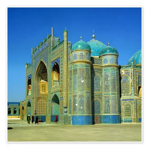 Mausoleo de Ali en Masar-e-Sharif de Ric Ergenbright Danita Delimont