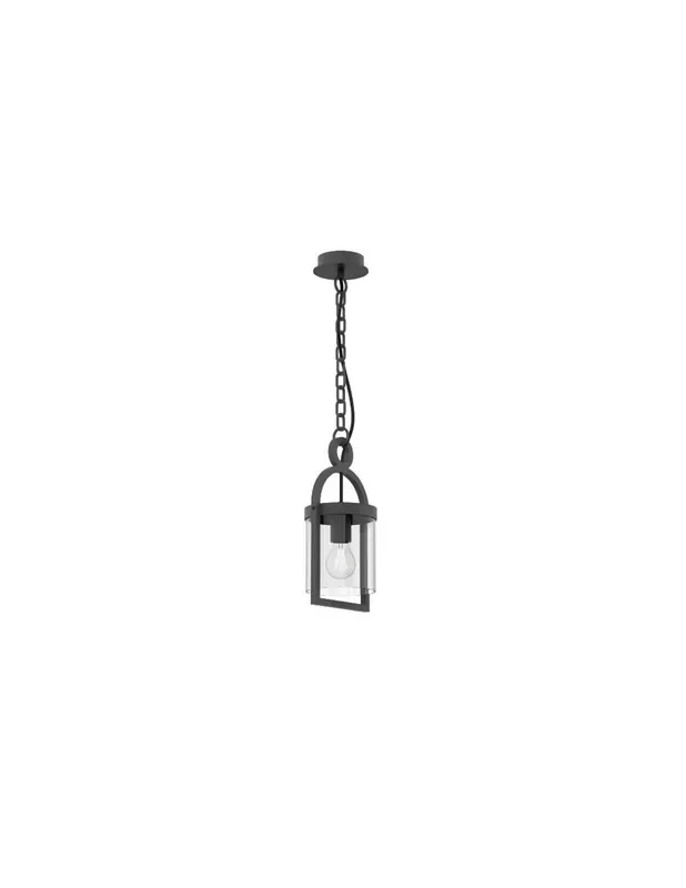 Maya Farol con Cadena Gris Oscuro MAntra