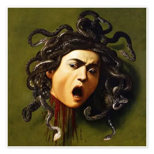Medusa de Michelangelo Merisi (Caravaggio) Master Collection