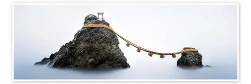 Meoto Iwa Wedded Rocks at Futaminoura, Japan de Jan Christopher Becke