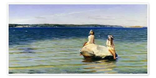 Mermaids de Harald Slott-Møller Bridgeman Images