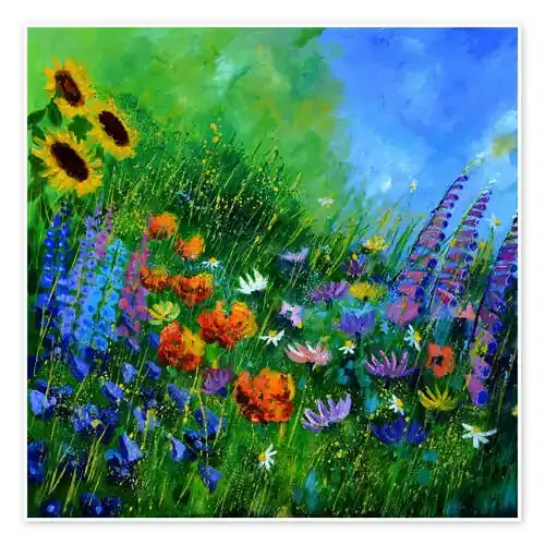 Mi jardín de flores de Pol Ledent