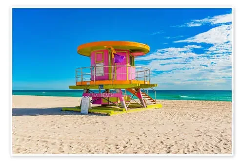 Miami Beach – Art Deco Beach House II de HADYPHOTO