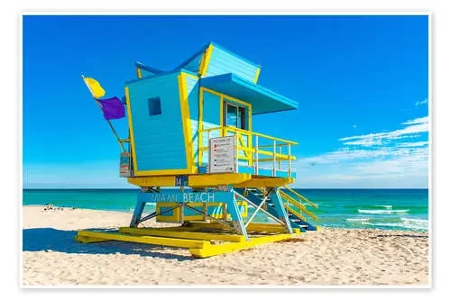 Miami Beach – Art Deco Beach House III de HADYPHOTO