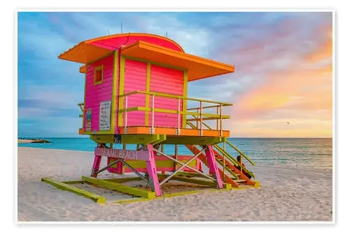 Miami Beach – Art Deco Beach House IV de HADYPHOTO