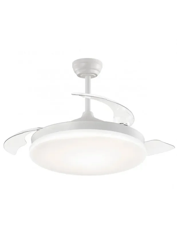 Mini Malta Ventilador de Techo Pequeño Blanco