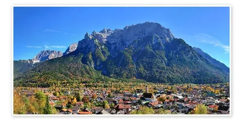Mittenwald with Karwendel mountain de FineArt Panorama