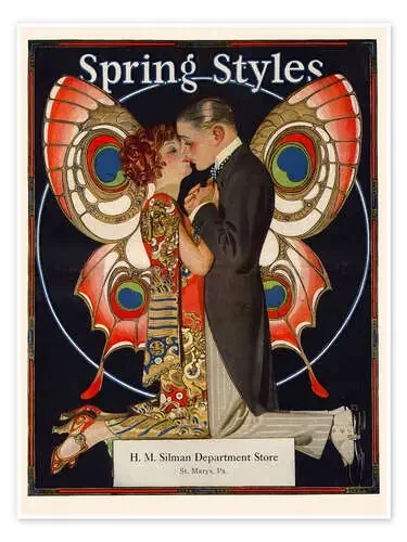 Moda de primavera 1924 (inglés) de Joseph Christian Leyendecker Master Collection