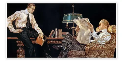 Moda masculina 1914 de Joseph Christian Leyendecker Granger Collection