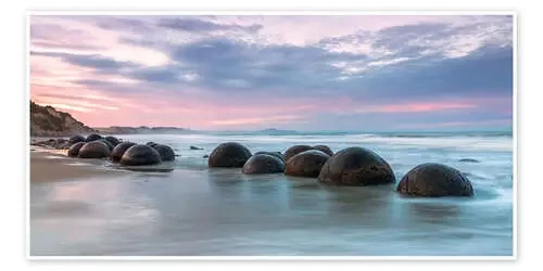 Moeraki boulders en Nueva Zelanda de Matteo Colombo