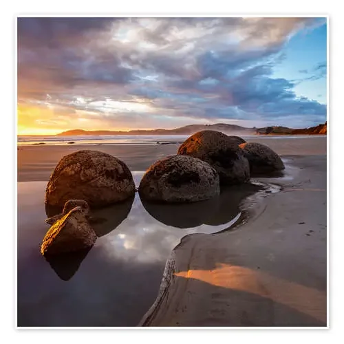 Moeraki Boulders Sunrise de Thomas Klinder