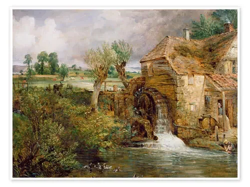 Molinos en Gillingham de John Constable Bridgeman Images