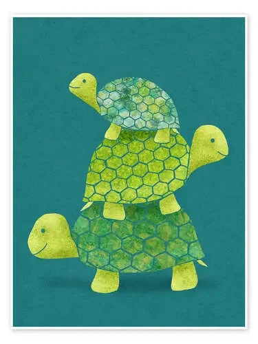 Montaña de tortugas de Lindsey Rounbehler