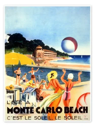Monte Carlo Beach akg-images