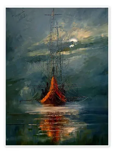Moon and Sea de Justyna Kopania