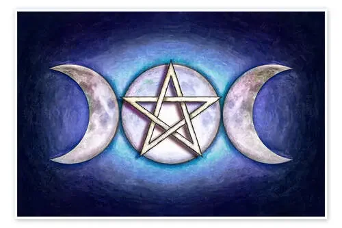 Moon Pentagram – Triple Moon de Dirk Czarnota