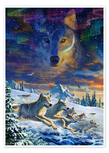 Moonlight Wolfpack de Adrian Chesterman MGL Licensing