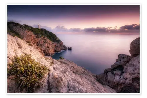 Morning light at the lighthouse Cala Ratjada / Capdepera (Majorca / Spain) de Kristian Goretzki