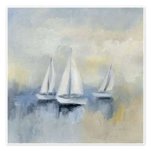Morning Sail II de Silvia Vassileva Wild Apple Graphics
