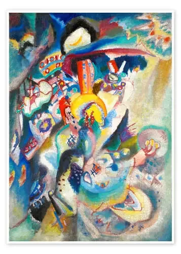 Moscú II (Plaza Roja) de Wassily Kandinsky Master Collection