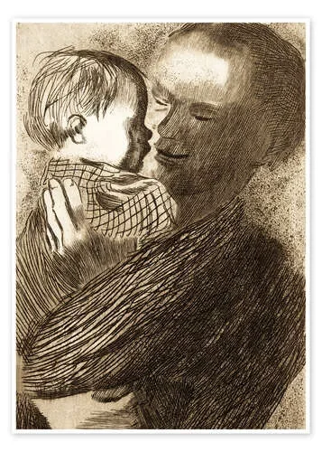 Mother with Child in her arms de Käthe Kollwitz akg-images