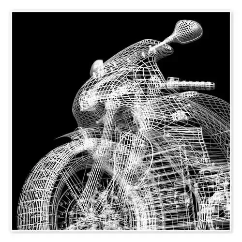 Motorcycle, 3d model Editors Choice