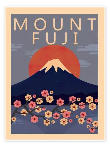 Mount Fuji Japan de nobelart