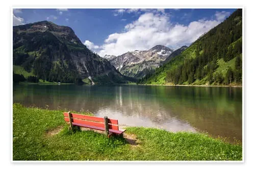 Mountain lake in the Allgäu de Dennis Fischer