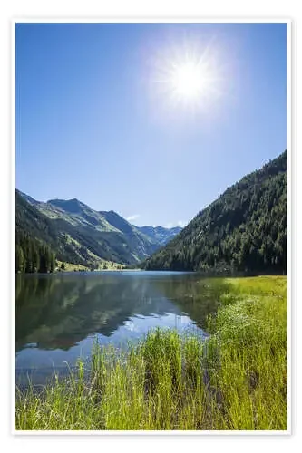 Mountain Lake, Styria, Austria de Gerhard Wild