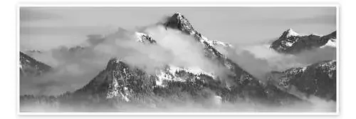 Mountain with Clouds de Michael Helmer