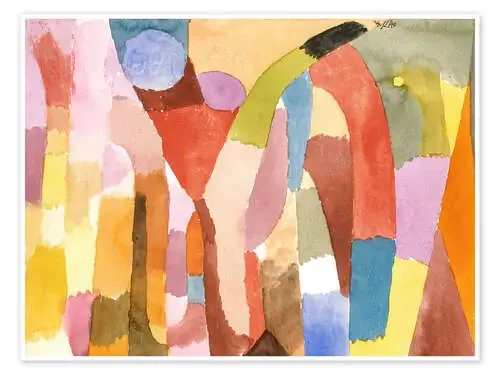 Movimiento de los arcos de Paul Klee Master Collection